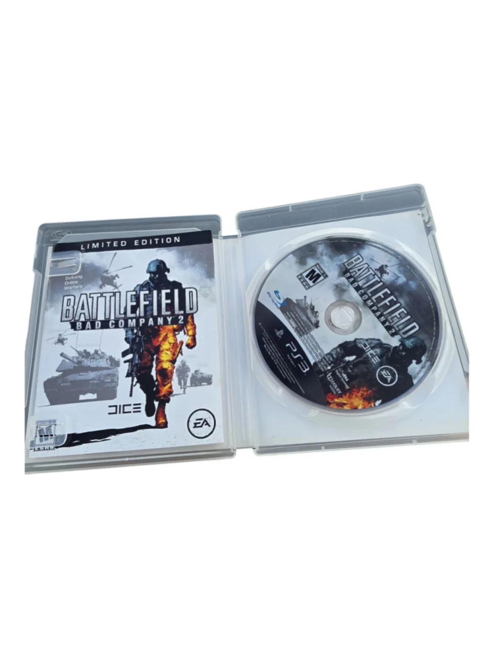 Electronic Arts Battlefield Bad Company 2 PS3 Video Game Blue Black